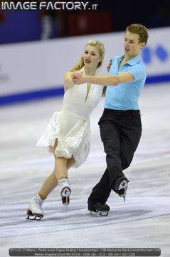 2013-02-27 Milano - World Junior Figure Skating Championships 1238 Mackenzie Bent-Garrett Mackeen CAN
